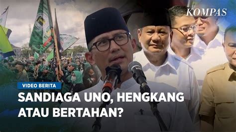 Sinyal Hengkang Dari Gerindra Menguat Saat Sandiaga Uno Dan Ppp Kian