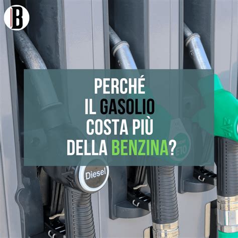 Perché il gasolio costa più della benzina ilBollettino