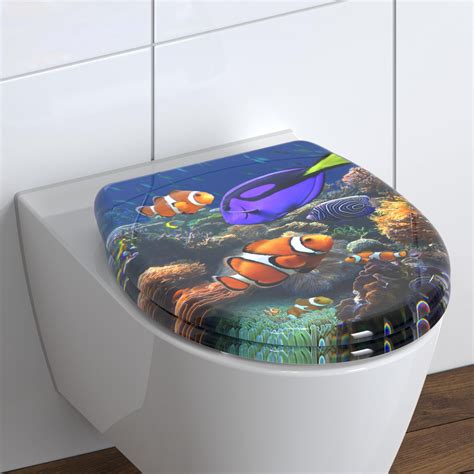 Wc Sitz Sea Life • Duroplast • Mit Absenkautomatik • SchÜtte