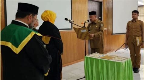 Camat Syiah Kuala Lantik Anggota TPG Pergantian Antar Waktu Oketrend Id