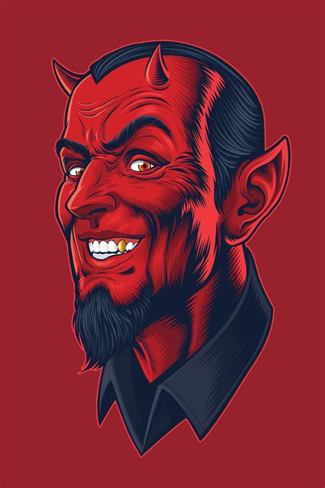 Devil Head Art