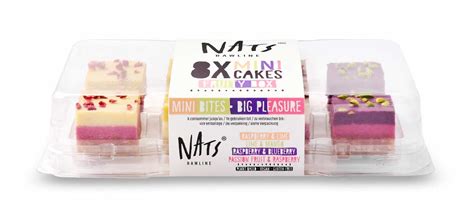 Mini Raw Cakes Mini Raw Cakes Nats Rawline