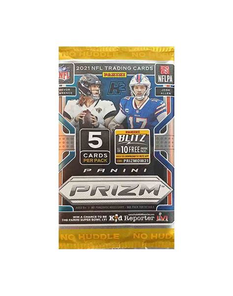 Panini Nfl Football Prizm No Huddle Hobby Pack Diggaz Trading Cards