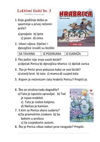 Hrabrica Lektira Za 2 Razred PDF