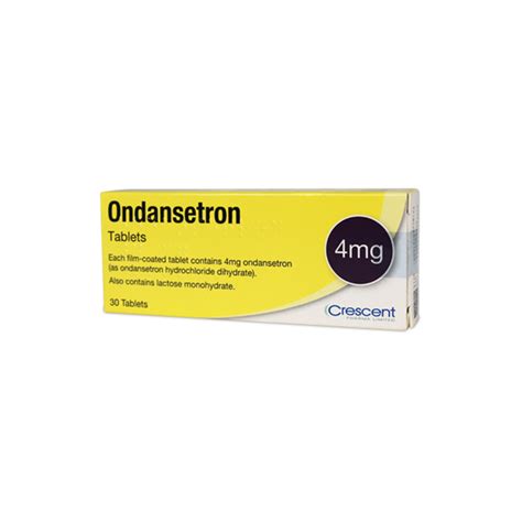 Ondansetron 4mg X 30