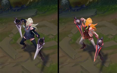 Battle Academia Katarina Chroma Skin League Of Legends Skin