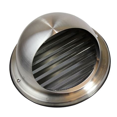 Quiet Vent Exterior Grille Stainless Steel Louvered Cowl Quiet Vent Ltd