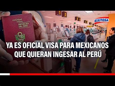 Video Gobierno De Dina Boluarte Oficializa Requisito De Visa Para