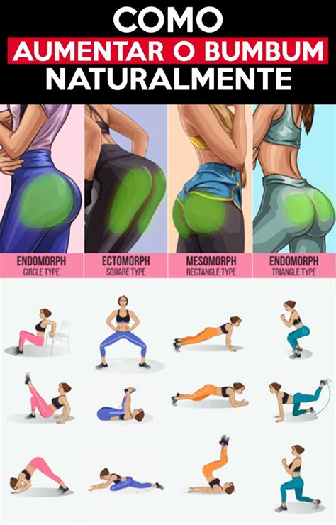 Como Aumentar O Bumbum Naturalmente Exerc Cios De Treino Dicas De Beleza