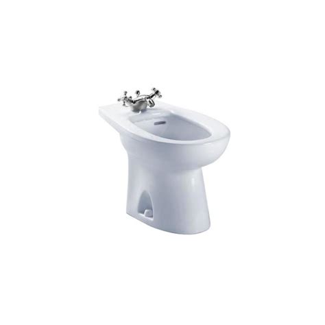 Shop Toto Piedmont 15 In H Cotton White Elongated Bidet At