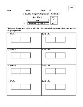 Area Model Multiplication Guide And Examples 51 OFF