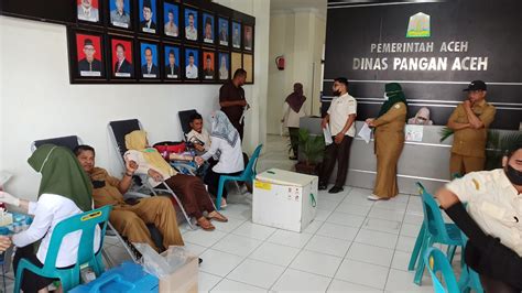 Alhamdulillah Program Donor Darah Rutin ASN Pemerintah Aceh Berlanjut