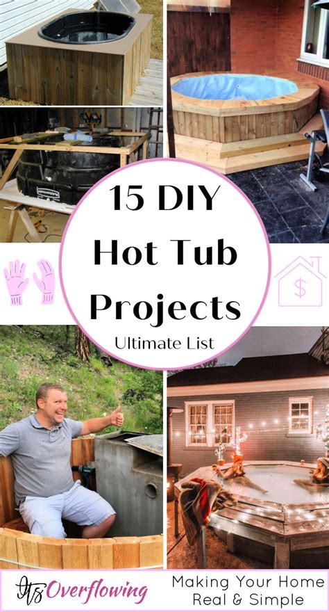 15 Homemade Diy Hot Tub Plans Build A Hot Tub