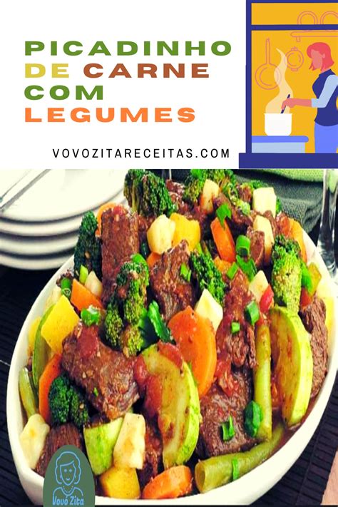 Picadinho De Carne Legumes Carne Legumes Receitas Receitas