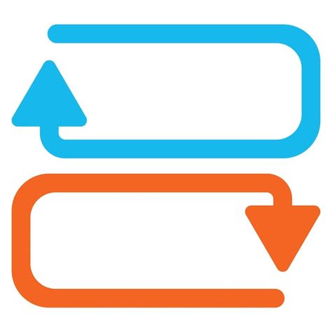 S Mbolo Del Vector De Transferencia De Datos De Flechas Bidireccionales