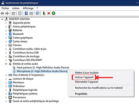 Comment D Sactiver Ou Activer Le Micro Dans Le Windows