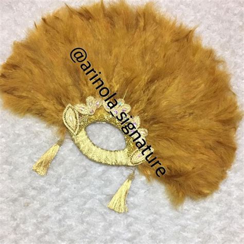 Handfans Aso Oke Veil On Instagram Custom Made Gold Clutch Fluffy