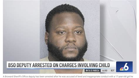 Broward Sheriffs Deputy Arrested Accused Of Soliciting A Minor