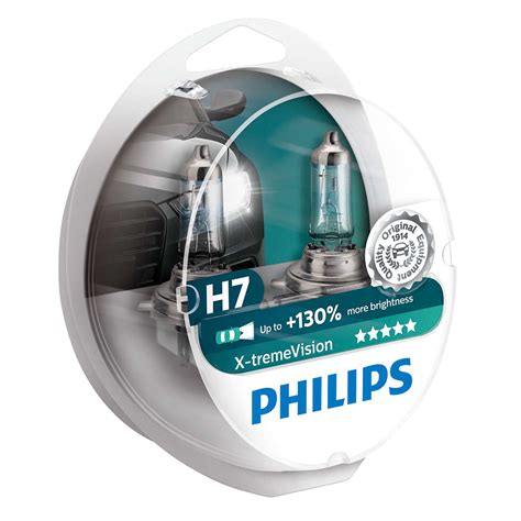 H Philips X Treme Vision Headlight Bulbs Pair