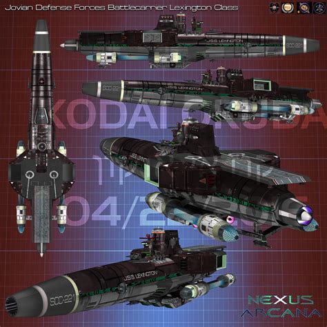 Kodai Okuda Jdf Lexington Class Battlecarrier