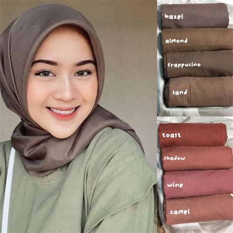 Jual Paris Premium Hijab Viral Kekinian Tegak Anti Letoy Banyak Warna