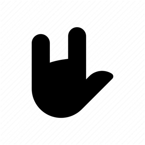 Devil Horns Finger Gesture Hand I Love You Rock And Roll Sign