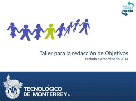 PPT Taller para la redacción de Objetivos Periodo extraordinario 2014