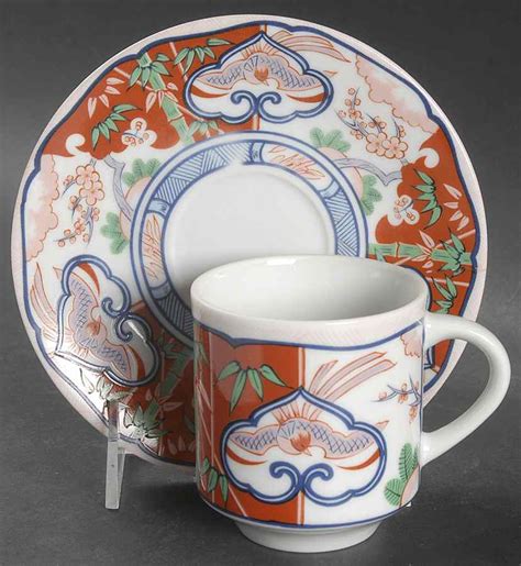 Heirloom Flat Cup Saucer Set By Briard Georges Replacements Ltd