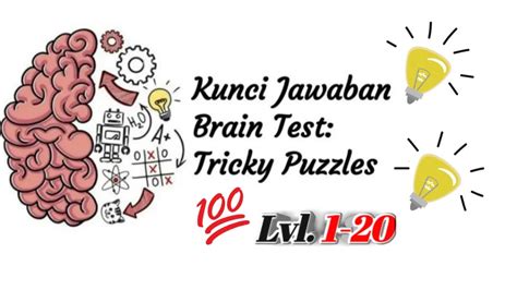 Kunci Jawaban Brain Test Lvl 1 20 YouTube