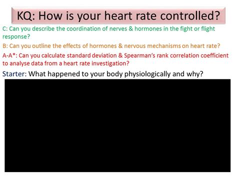 Ocr Biology A Module 5 Controlling Heart Rate New Specification 515