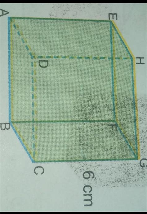 Diagonal Ruang Pada Bangun Ruang Tersebut Adalah Luas Sisi Abcd Adalah