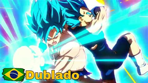 Goku E Vegeta Vs Broly Dublado Dragonballsuperbroly Youtube