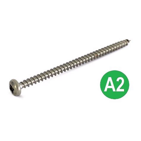 A2 Pozi Pan Head Chipboard Screws 4 0 X 40mm