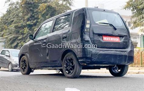 Wagon R Based Maruti Electric Car Spied To Get 130 Km Range