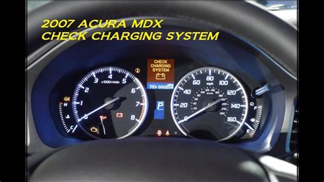 Check Charging System Light Acura Tl