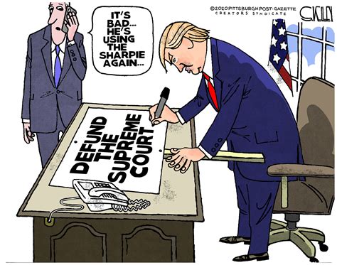 Trump Reaches For The Sharpie Once Again Steve Kelley Pittsburgh