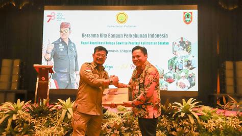 Ini Cara Kementan Perkuat Tata Kelola Kelapa Sawit Di Kalimantan