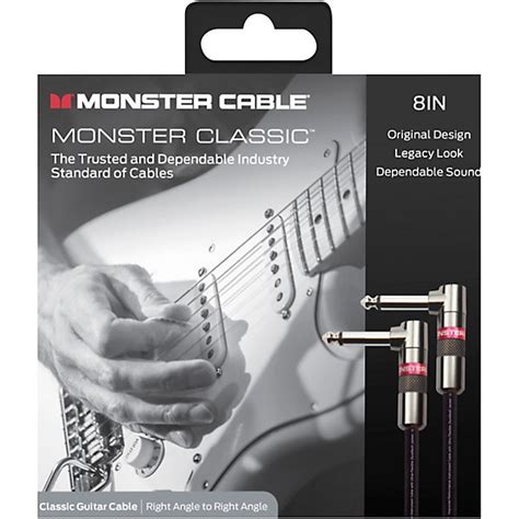 Monster Cable Prolink Classic Instrument Cable Right Angle To Right