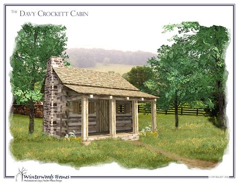 The Davy Crockett Log Cottage-Style House Plan - Winterwoods Homes