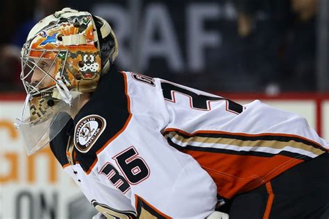 Anaheim Ducks John Gibson Rookie Of The Month