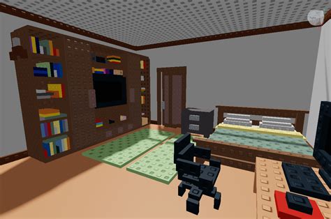 Ddlc Bedroom Remade In Roblox By Voxelizedbits On Deviantart