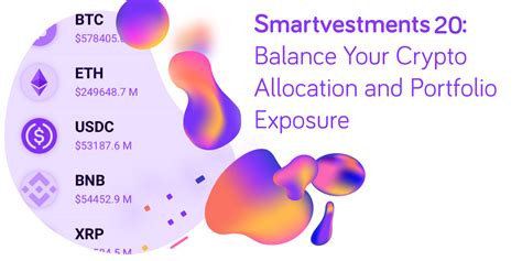 Smartvestments 20 Balance Your Crypto Allocation And Portfolio