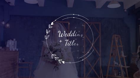 AE Template: Wedding Titles Effects SBV-348826604 - Storyblocks