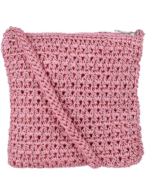 Ctm Crochet Crossbody Handbag Women