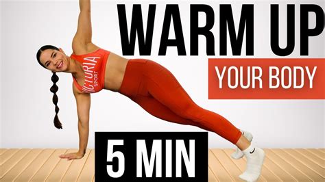 5 Min Full Body Warm Up Stretch Before Workout DAILY Warm Up Exercise