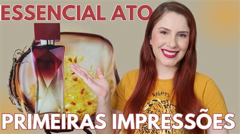 Essencial Ato Feminino Primeiras Impress Es Lan Amento Essencial