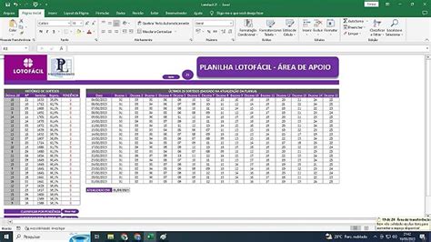 Planilha Lotof Cil Desdobramento De Dezenas Planilhas Prontas