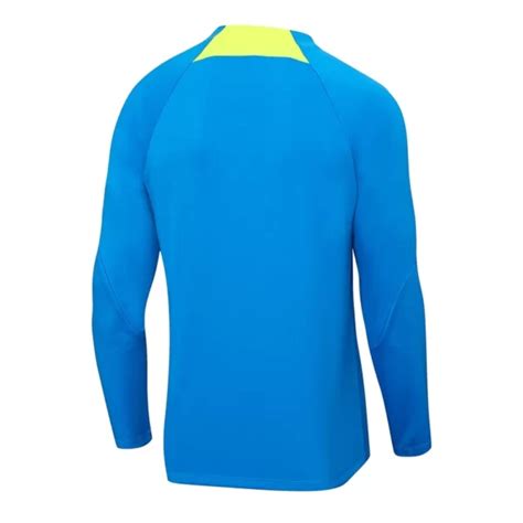 23 24 Club América Half Zipper Long Sleeved Blue Training Suit Soccer