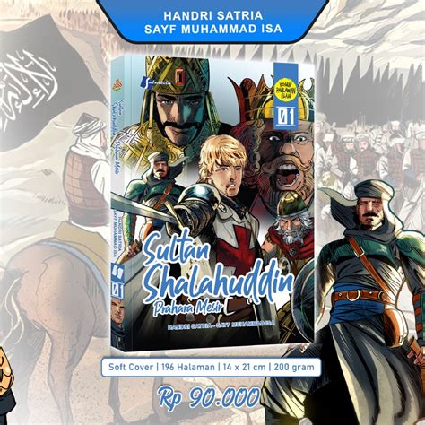 Jual Komik Pahlawan Islam Sultan Shalahuddin Vol 1 Prahara Mesir