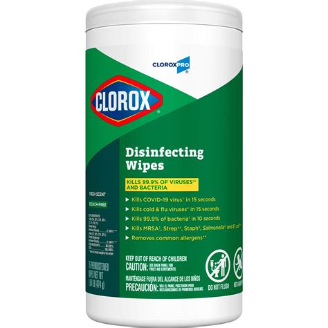 Clorox Commercial Fresh Scent Disinfecting Wipes